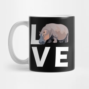 Hippo - Love Hippopotamus Mug